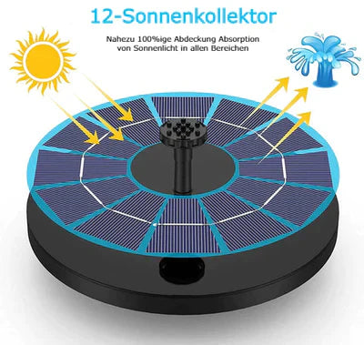 SunSplash™ | 50% Rabatt! Solarbrunnen für den Garten