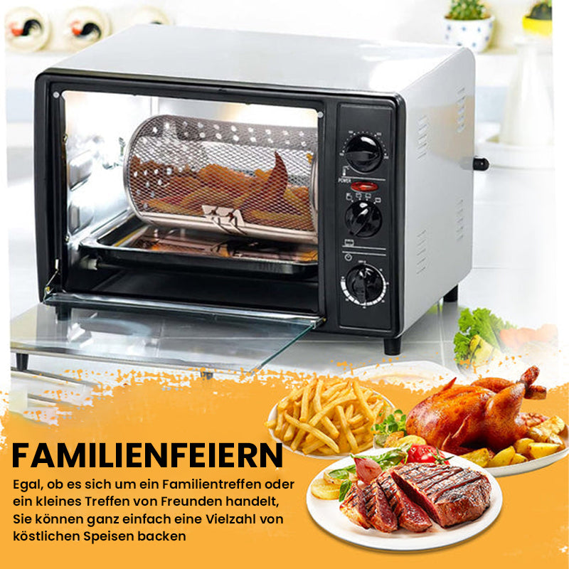 Automatischer Drehgrill aus Edelstahl