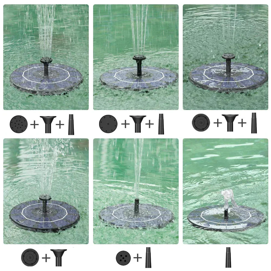 SunSplash™ | 50% Rabatt! Solarbrunnen für den Garten