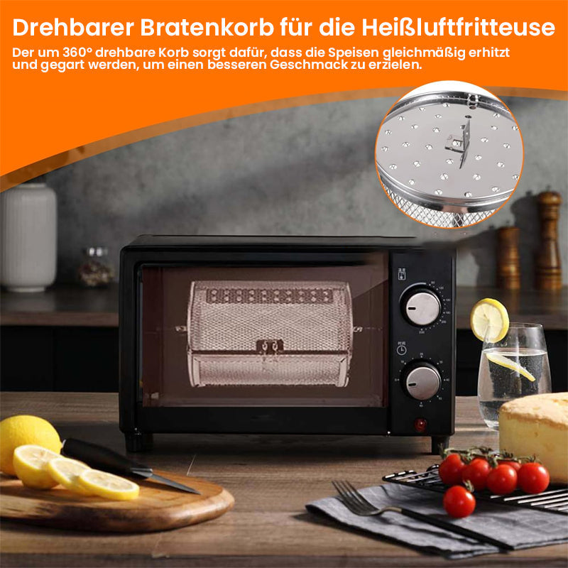 Automatischer Drehgrill aus Edelstahl