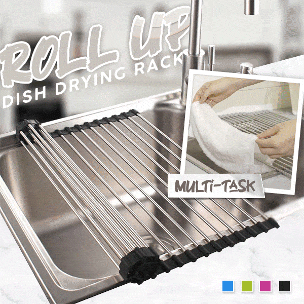 Roll-Up Drying Rack™ - Mehr Platz auf der Theke, mehr Freiheit