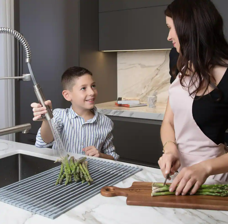 Roll-Up Drying Rack™ - Mehr Platz auf der Theke, mehr Freiheit