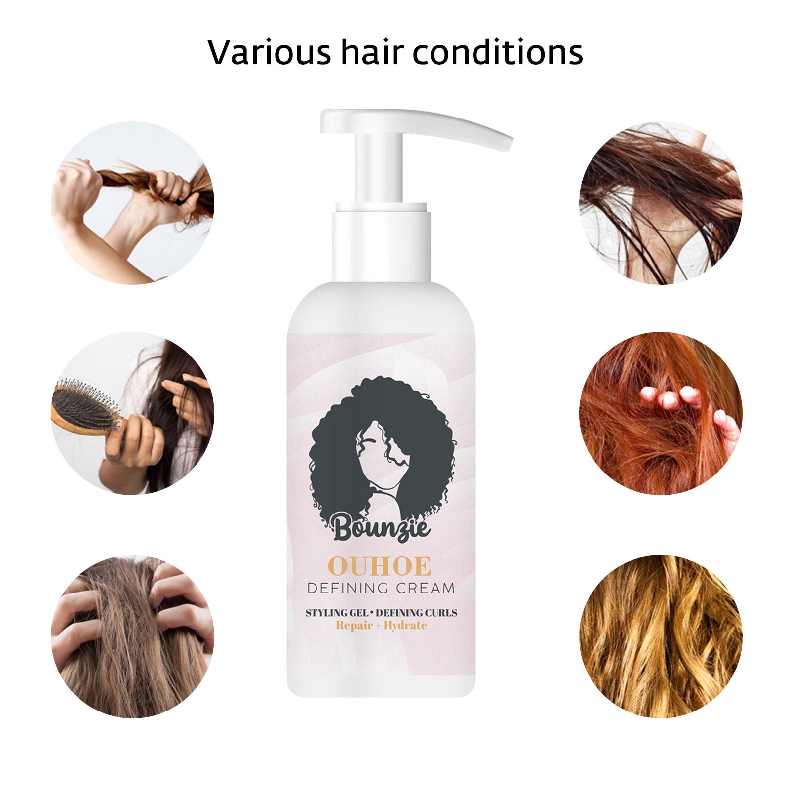 BounzieCurls™ Hair Boost Locken Creme 1+1 GRATIS