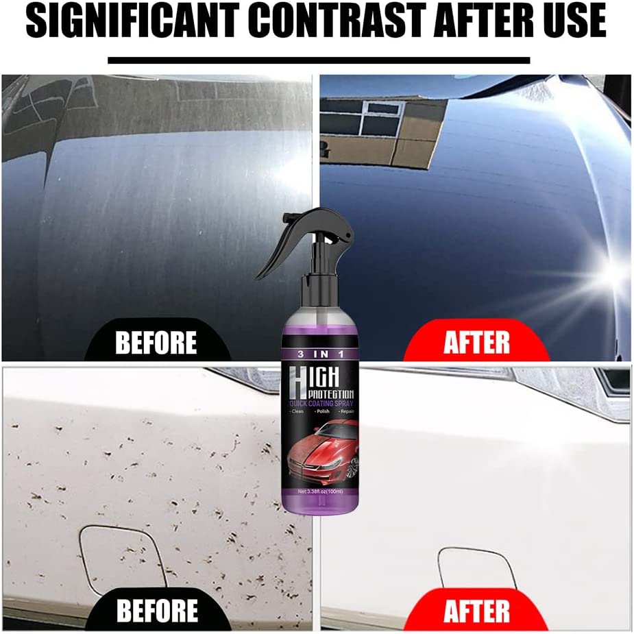 Cheap 120/100/50ml Ceramic Coating Spray Nano Anti Scratch Spray